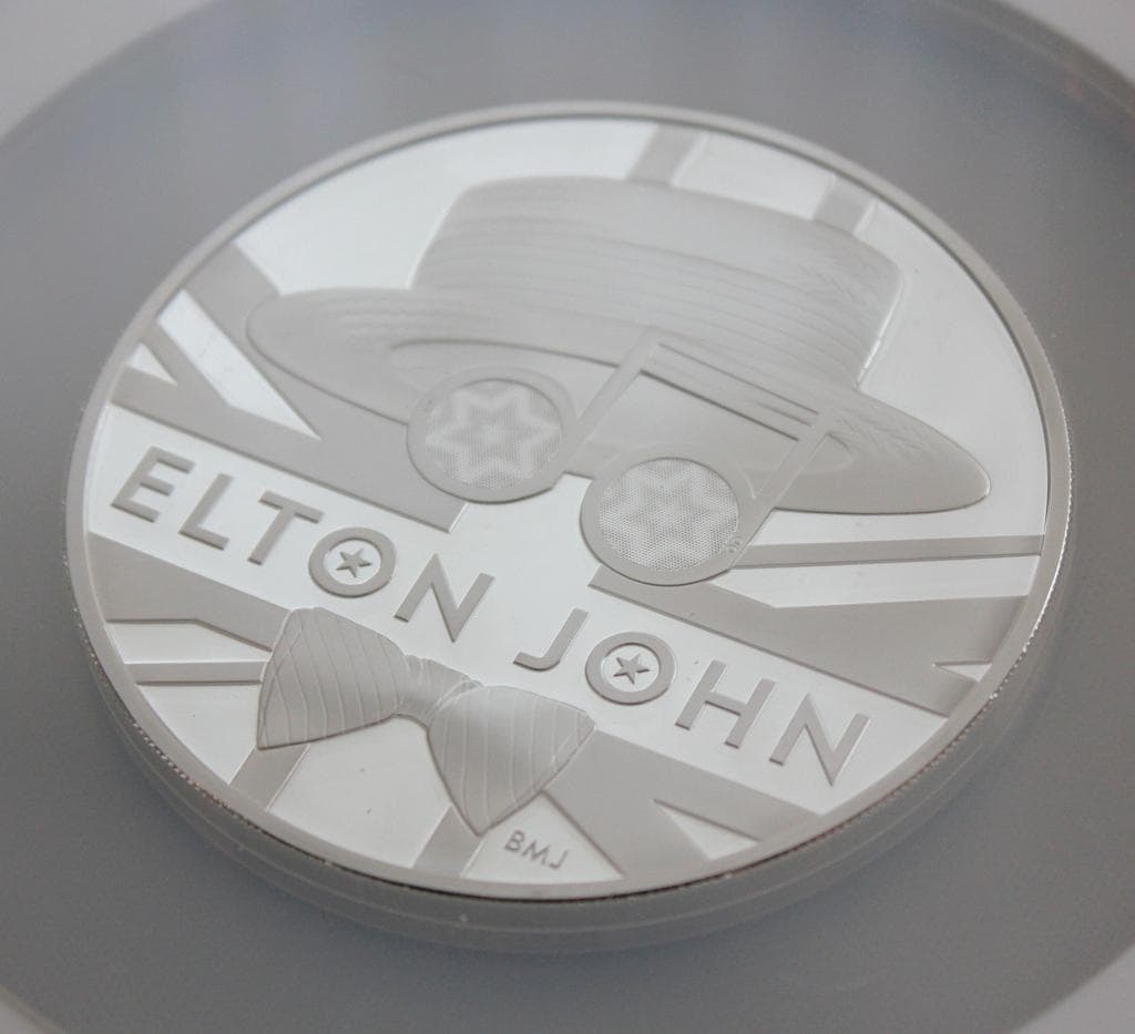 2020年ミュージックレジェンド エルトン ジョン 5oz NGC PF70UC