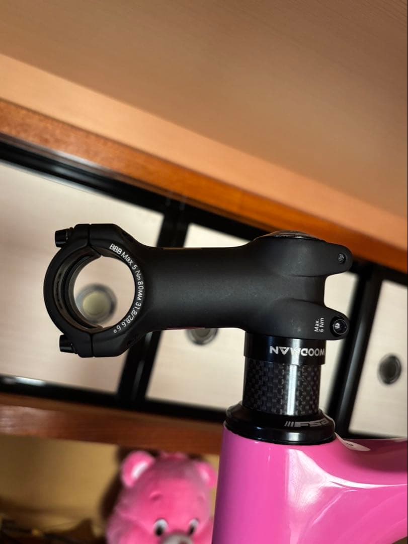 BOMA VAG ロードバイクフレーム ピンク