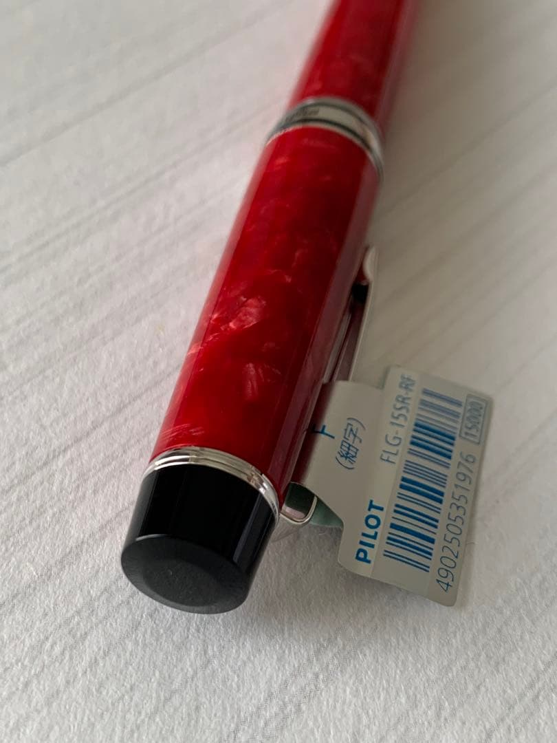 PILOT LEGANCE 89S レッド 万年筆 F字