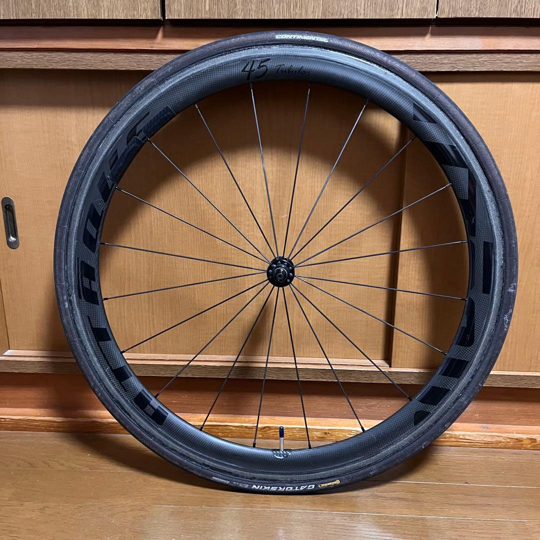 Gusto Attaque 45mm カーボンホイール チューブラー