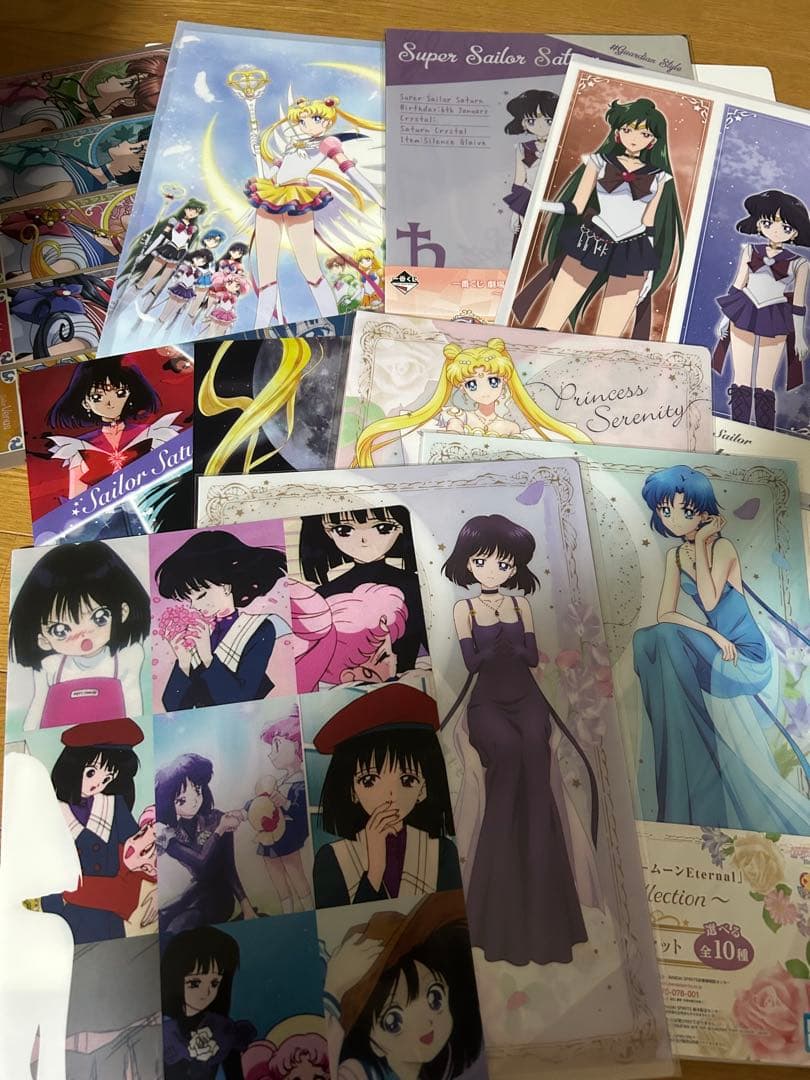 セーラームーン クリアファイル　沢山