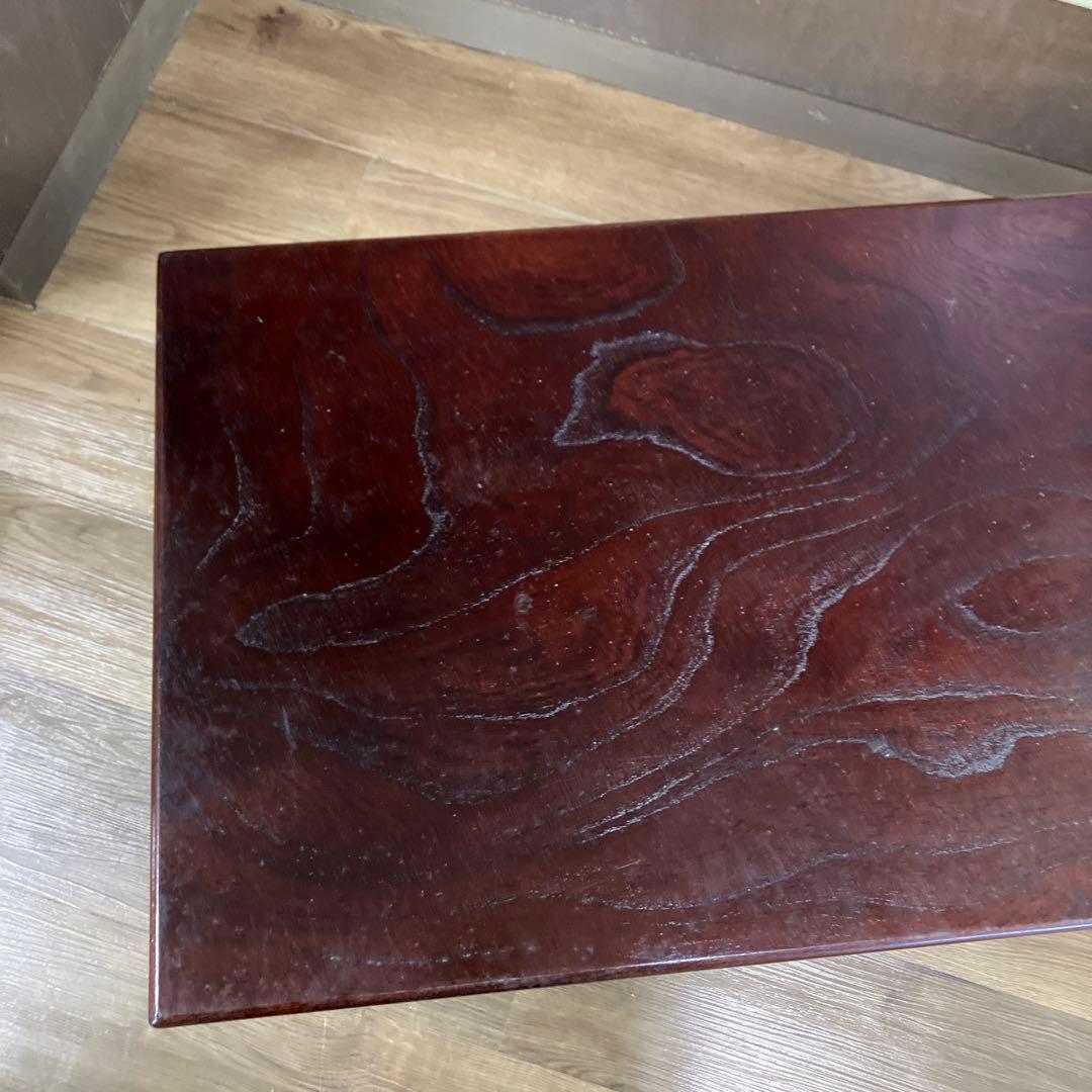 B-2 座卓 文机 和家具 栓 セン 折りたたみ脚 ローテーブル 昭和レトロ