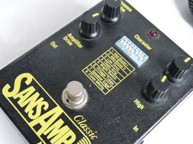 SansAmp Classic ギターエフェクター 復刻版　現状品