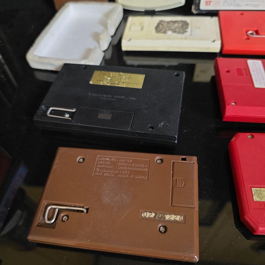 ゲームウォッチ　任天堂　バンダイ　電子ゲーム　セット　ラスベガス　昭和　レトロ