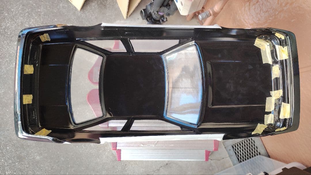 パンドラRC トヨタ AE86 2ドア レビン 塗装済み