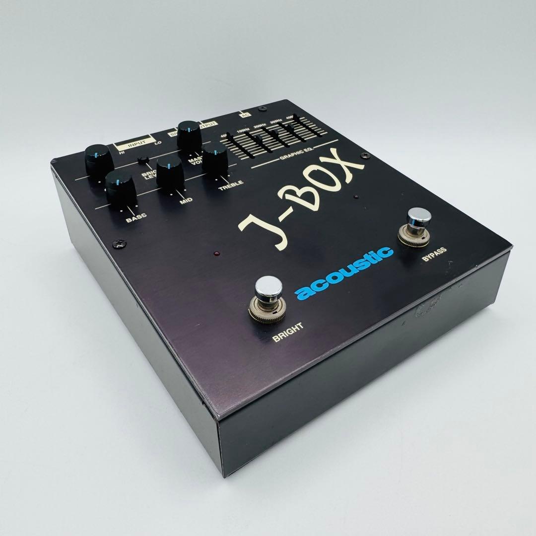 【希少】acoustic J-BOX ベース用プリアンプ