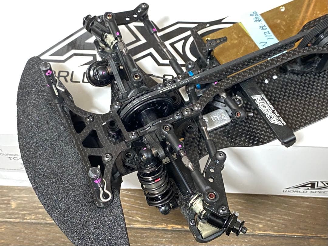AXON TC10/3 シャーシ（カーボン仕様）　美品