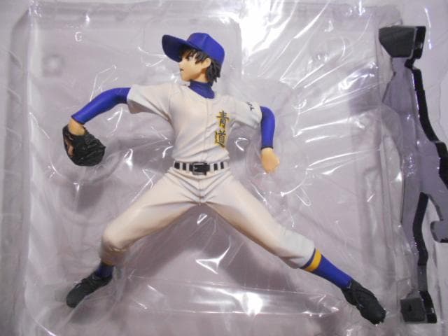 ダイヤのA 沢村栄純 スケールフィギュア 【ボール欠品】