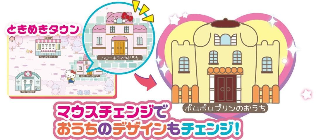 セガフェイブ(SEGA FAVE) カメラでkawaii マウスできせかえ!