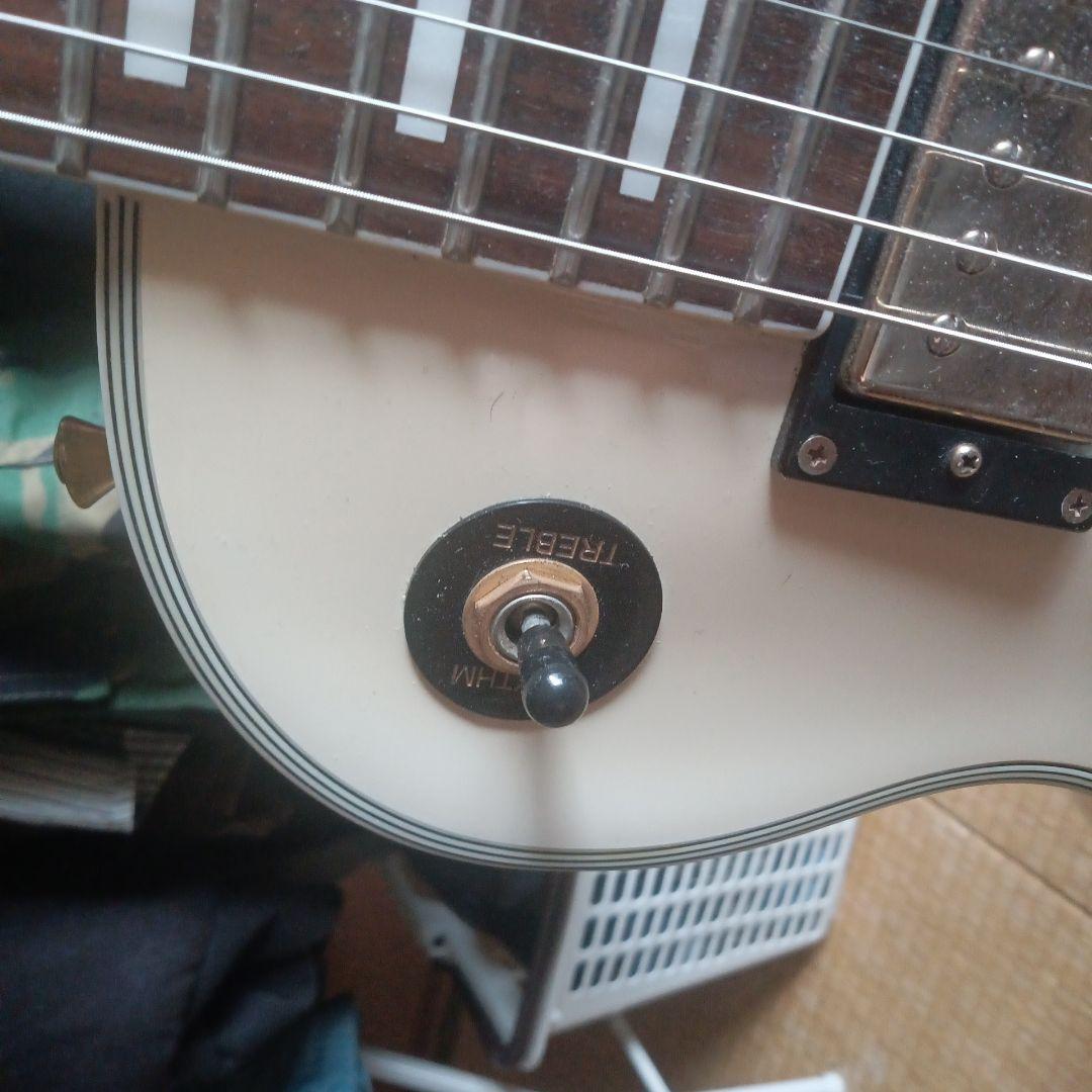 PhotoGenicLP-300C/WH　LPカスタムタイプ　エレキギター