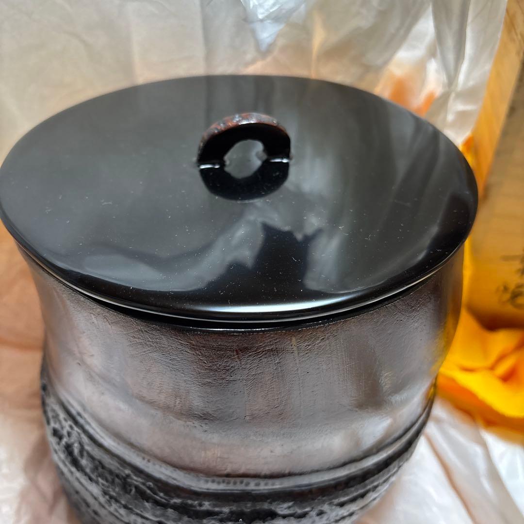 茶道具　輪島塗　水指　幸悦作