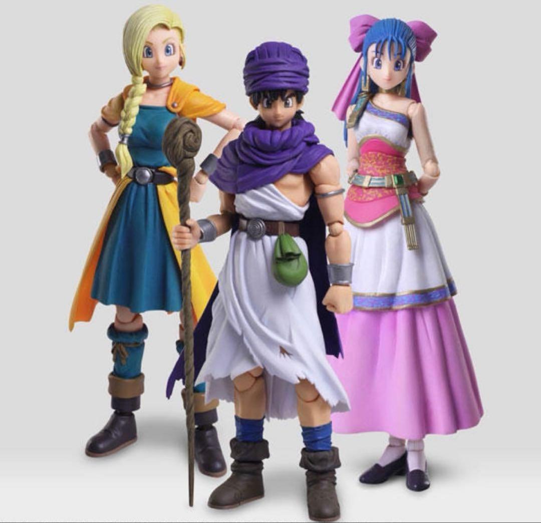 【新品未開封】　ドラゴンクエストＶ天空の花嫁　主人公&ビアンカ&フローラ