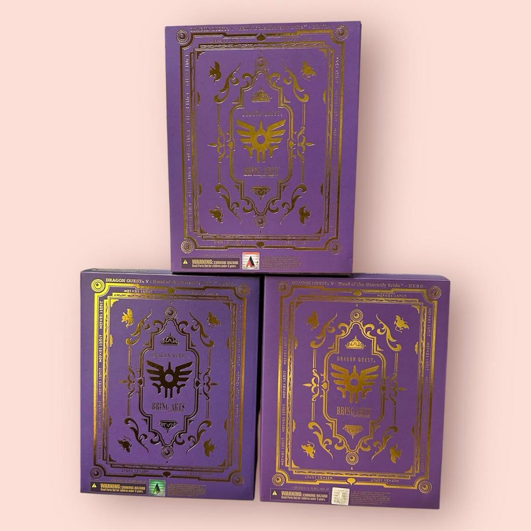 【新品未開封】　ドラゴンクエストＶ天空の花嫁　主人公&ビアンカ&フローラ