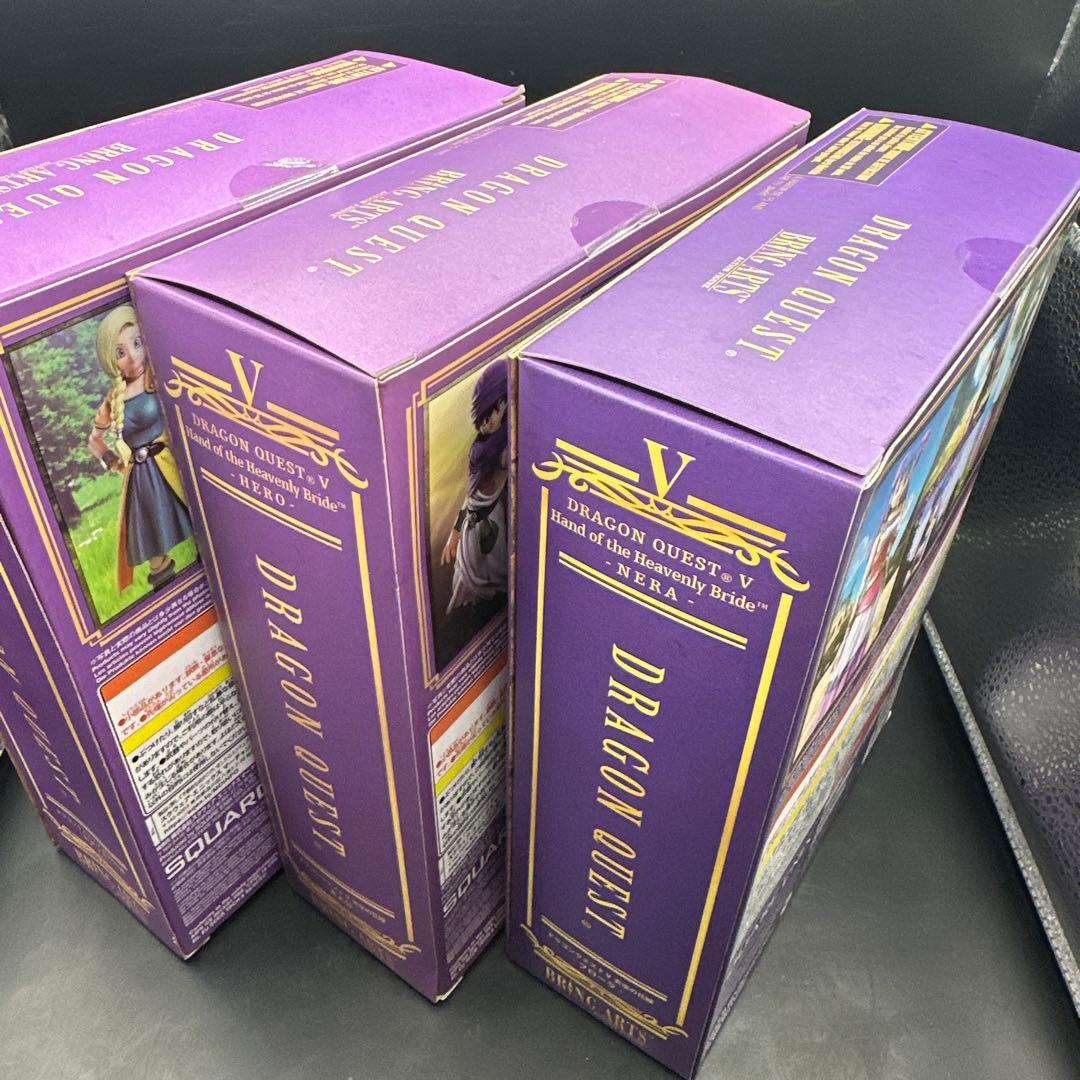 【新品未開封】　ドラゴンクエストＶ天空の花嫁　主人公&ビアンカ&フローラ