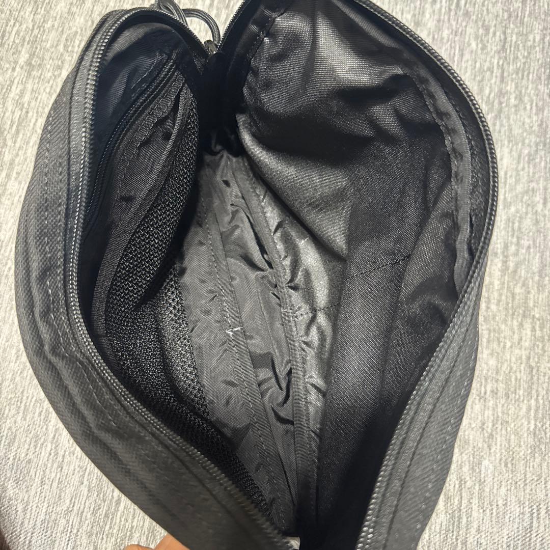 BRIEFING ブリーフィング ダブルジップポーチ