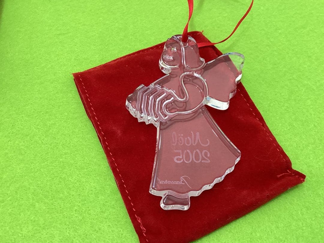 Baccarat 2005年 天使のオーナメント　小物入れ　トレイ