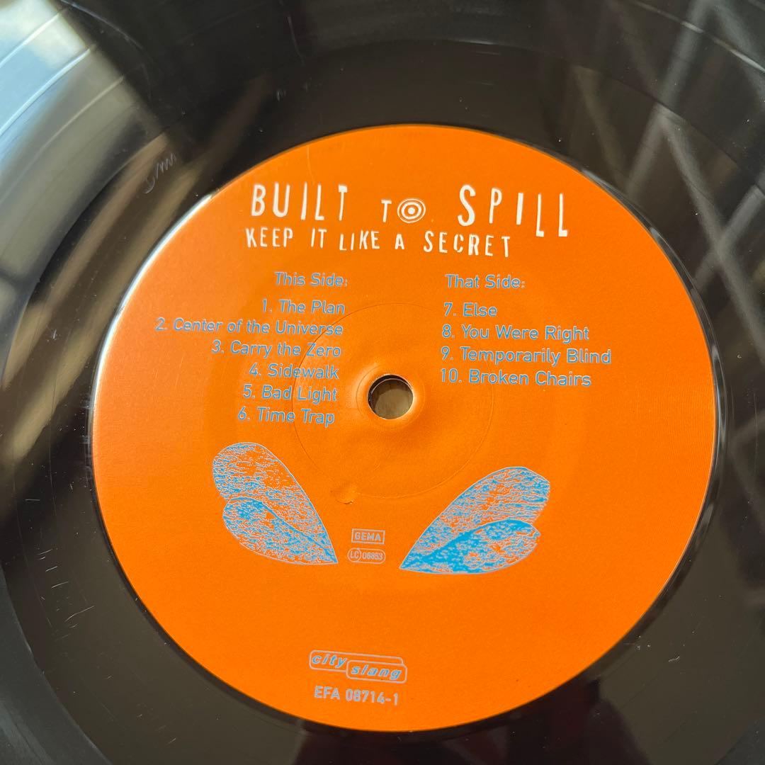 LPレコード BUILT TO SPILL Keep It Like a Sec