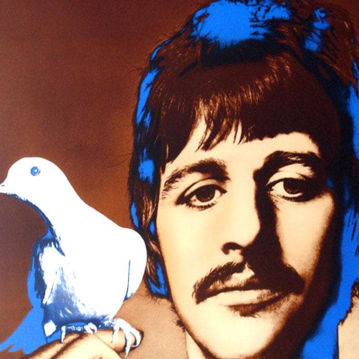 ザ　ビートルズ  リンゴ・スター 1967/リチャードアベドン/アートポスター