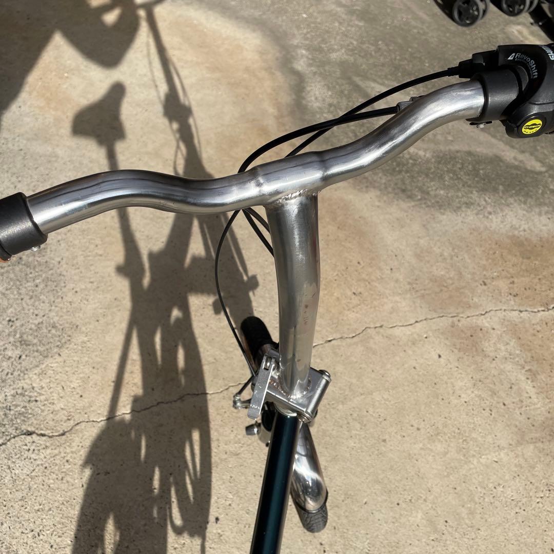 【修理完了】ROVER ローバー　折りたたみ自転車　FDB166 グリーン