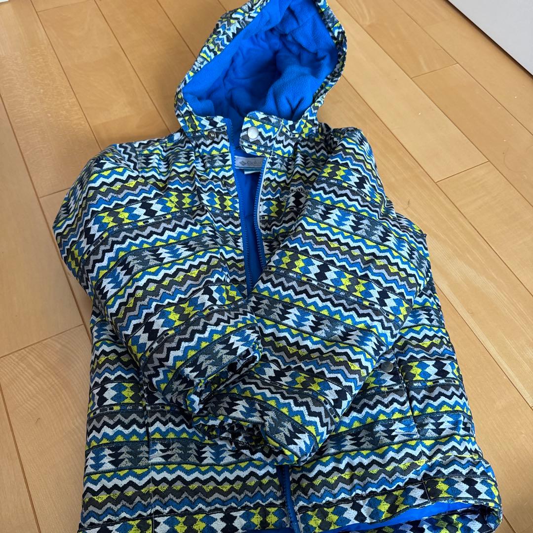Columbia 子ども用 スキーウェア 青