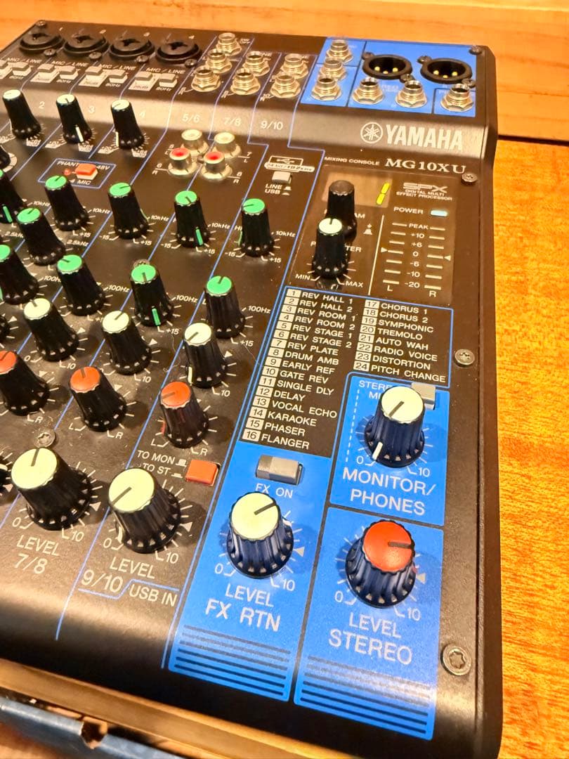 YAMAHA MG10XU アナログミキサー USB オーディオIF 元箱あり