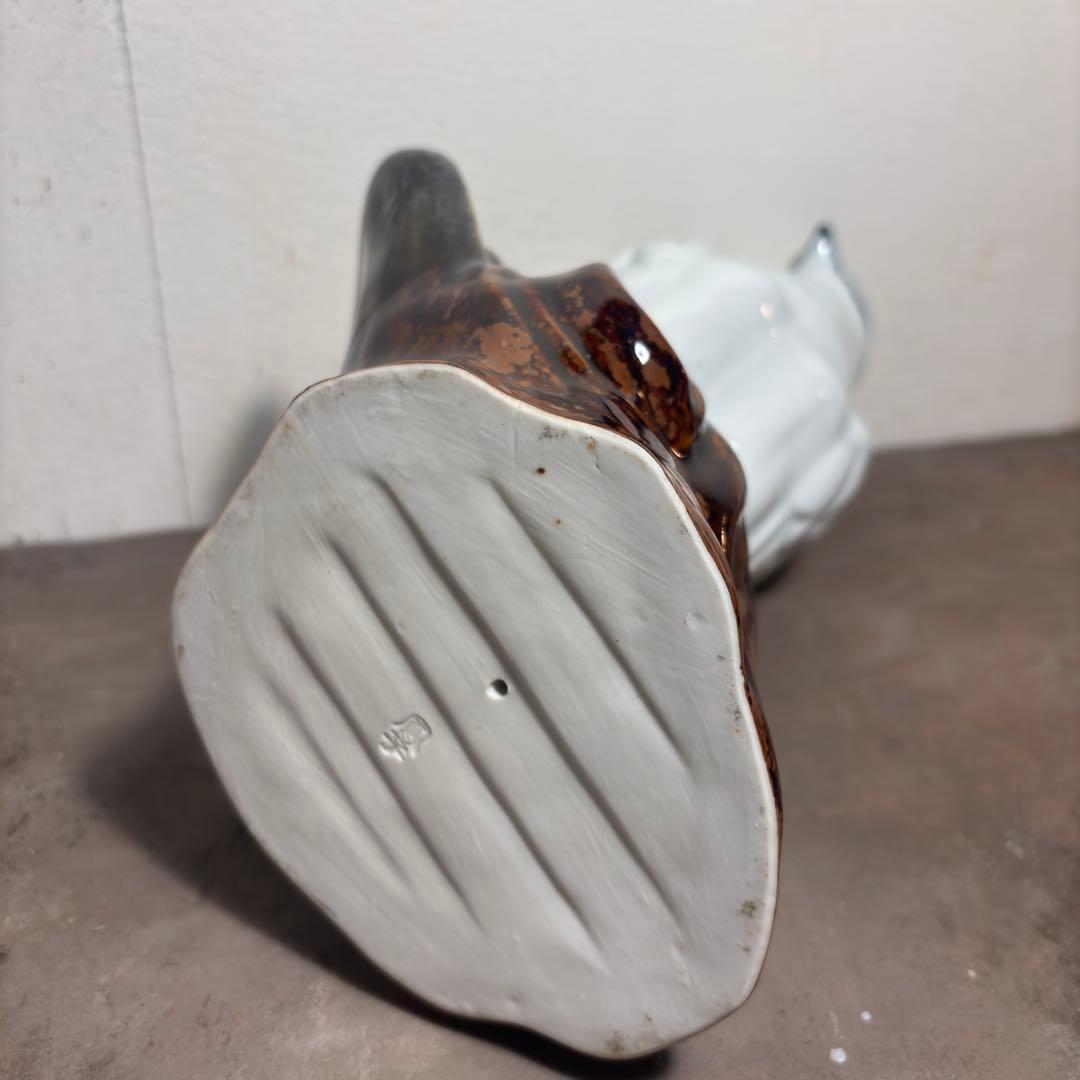 三代　高木鳳子　たかぎほうこ　作品　昭和　清水焼　　高さ26.5センチ