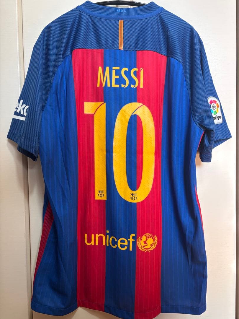 【正規品】バルセロナ 16-17 メッシ ユニフォーム #10 マッチデー入り