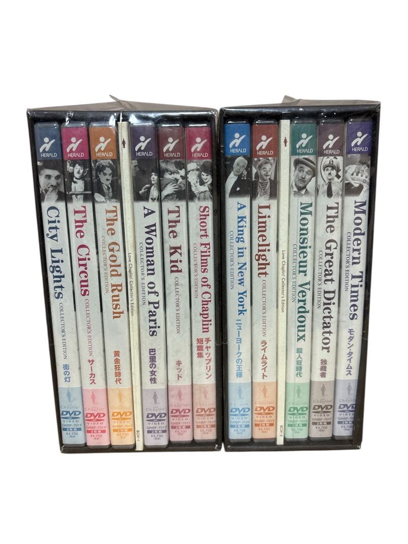 #ラヴ・チャップリン！ コレクターズ・エディション DVD-BOX 1＆2セット