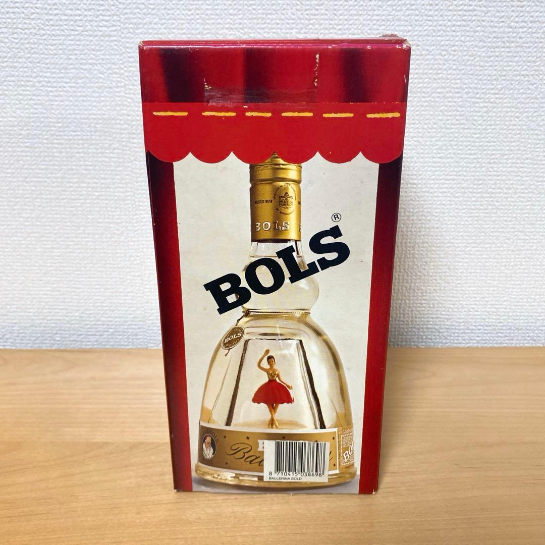 ②【希少】BOLS バレリーナ リキュール　未開栓 オルゴール動作確認　箱あり