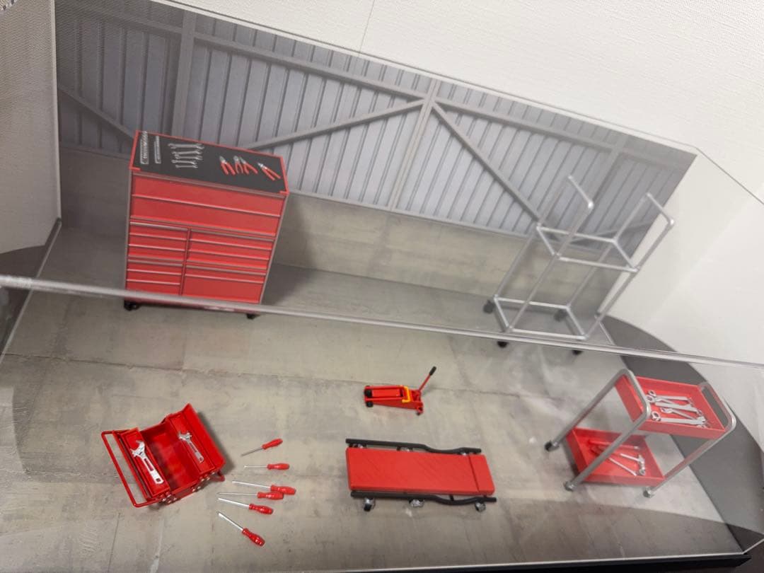 Myday専用　AE86 専用ディスプレイケース + ガレージディスプレイキット