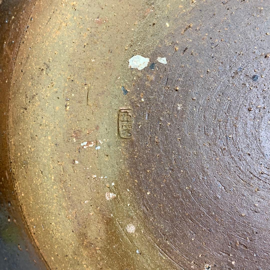 直径 44cm ! 大皿 飾り皿 鶴 飛躍 布志名焼 アンティーク レトロ ①