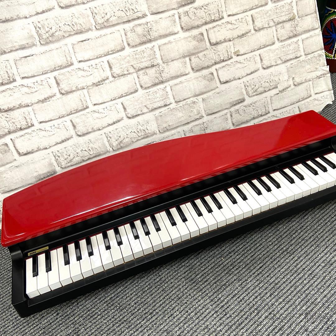 KORG コルグ⭐️micro PIANO 電子ピアノ レッド61鍵盤【3608】