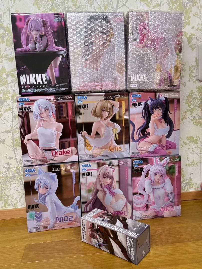 NIKKE プライズフィギュア➕オリジナルタオル
