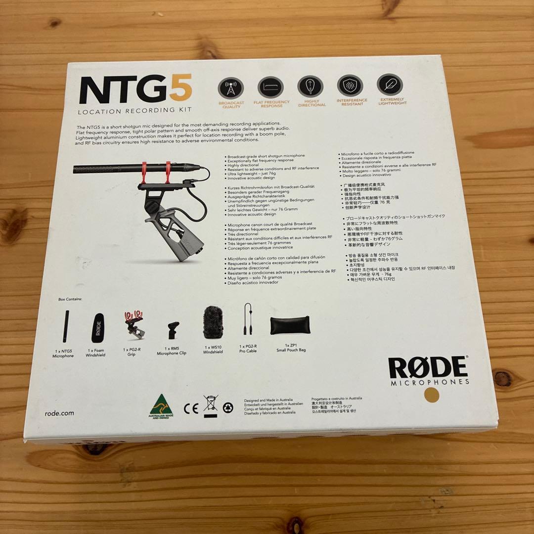 配信機器・PA機器・レコーディング機器 RODE NTG5 Location Recording Kit