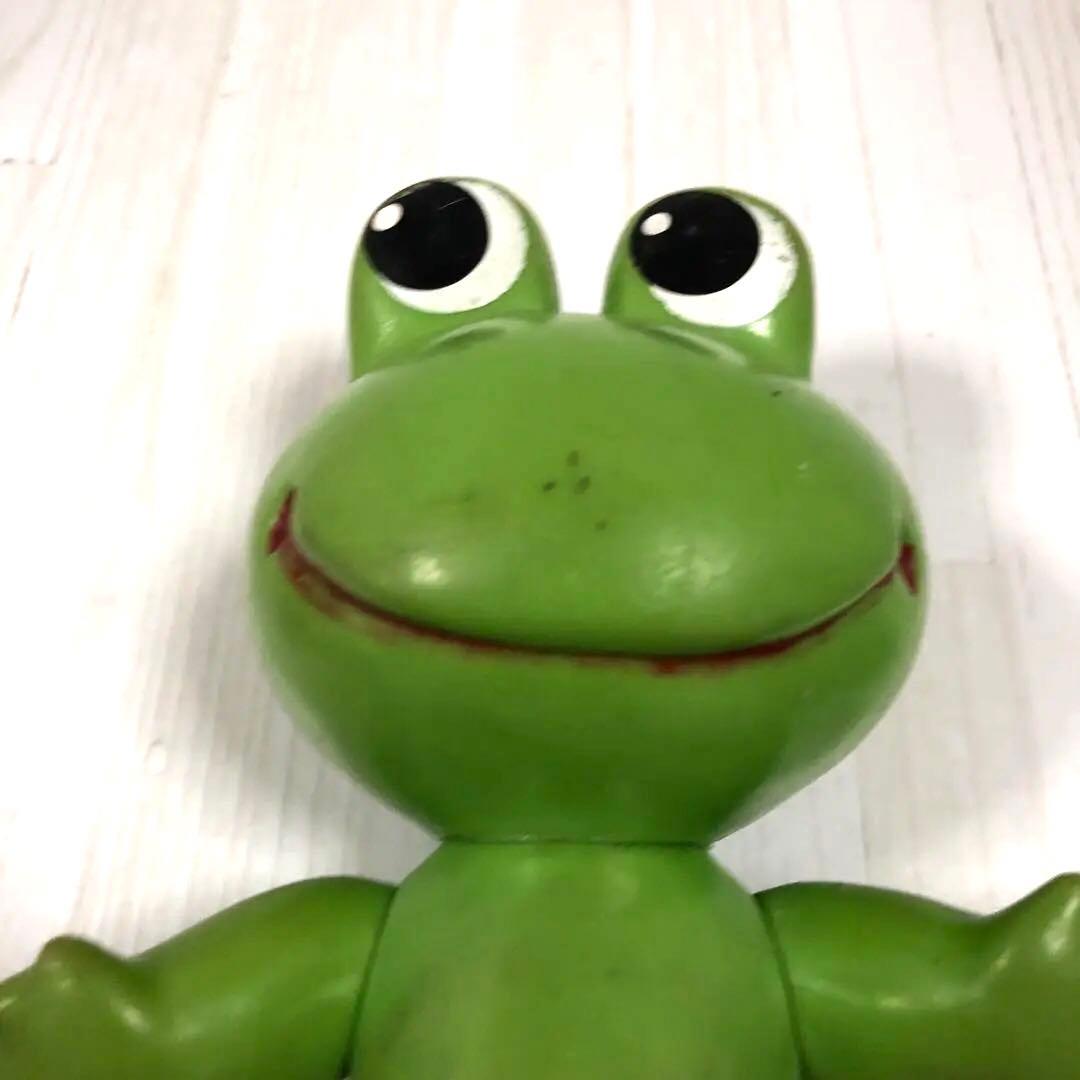 Y☆ 昭和レトロ　当時物　コーワ　ケロちゃん　カエル　フィギュア