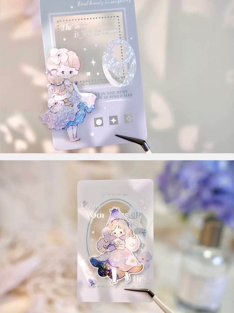 雀斑茶《花砖》海外マスキングテープ　マステ 【2230】