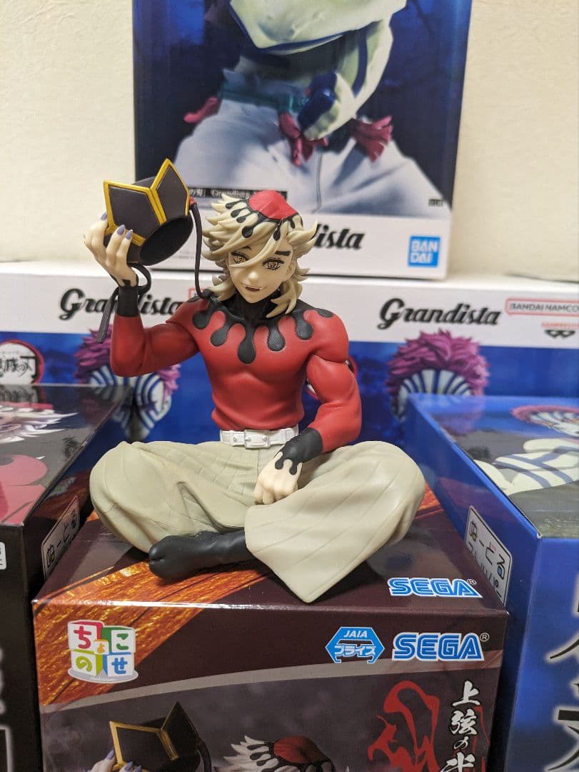 鬼滅の刃 ラウンドワン限定 グランディスタ プライズフィギュア 8点まとめ売り