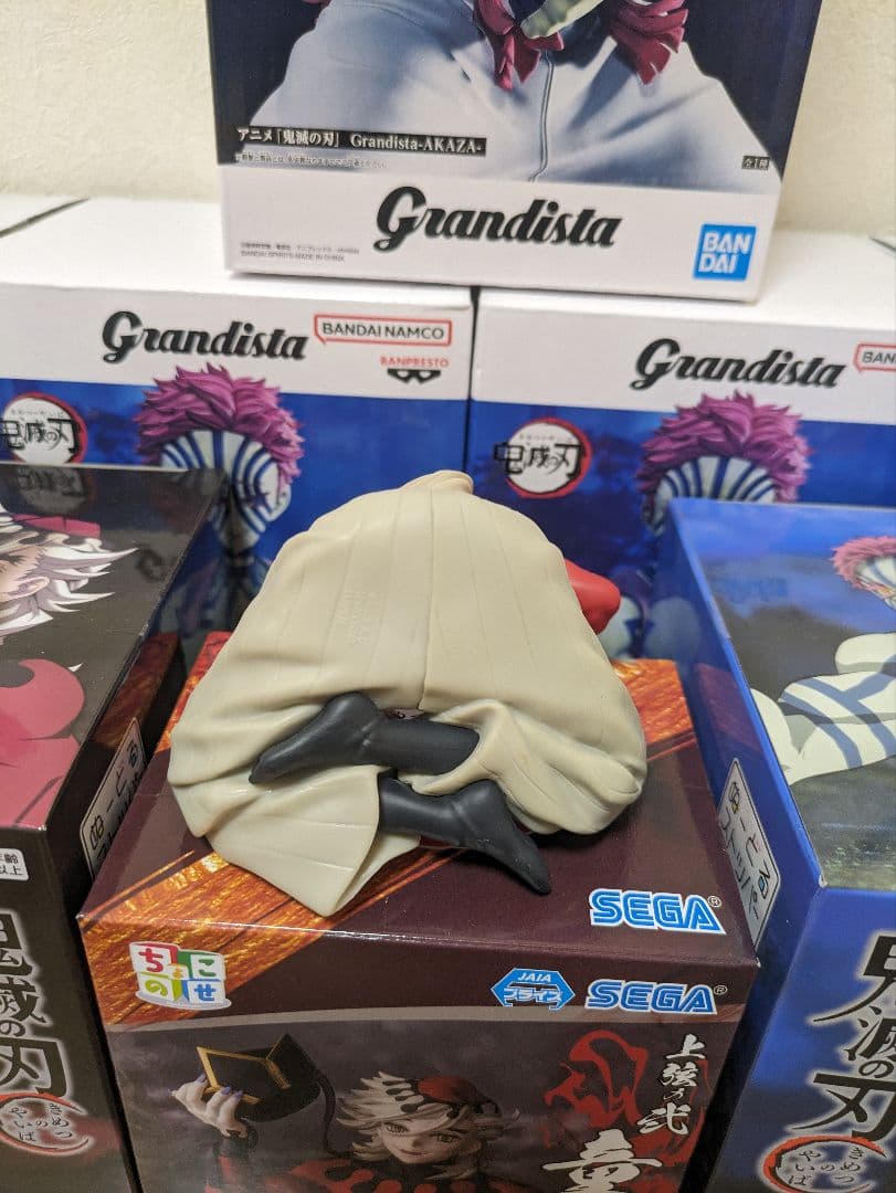 鬼滅の刃 ラウンドワン限定 グランディスタ プライズフィギュア 8点まとめ売り