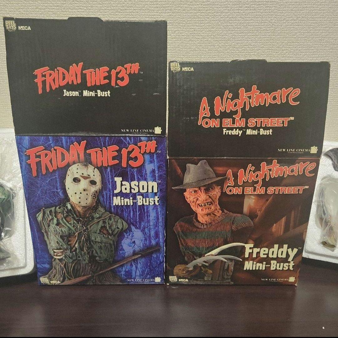 NECA　フレディ　ジェイソン　ミニバスト　フィギュア　スタチュー