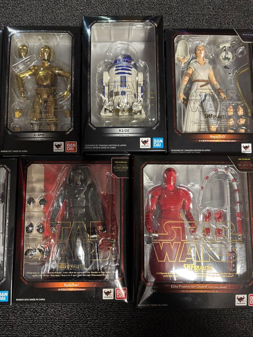 【即日発送】 スターウォーズ　S.H.フィギュアーツ 10体セット