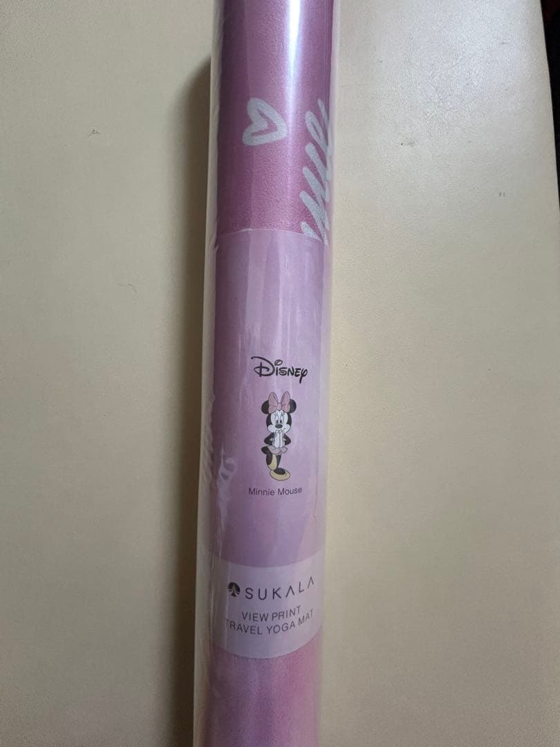 新品Disney ミニーマウス トラベルヨガマット