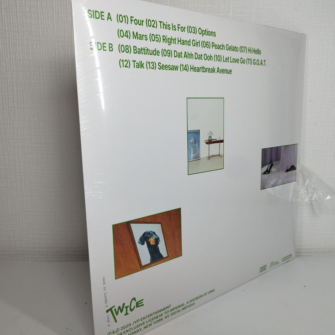 TWICE THIS IS FOR レコード アメリカ 韓国 LP 新 IZbI