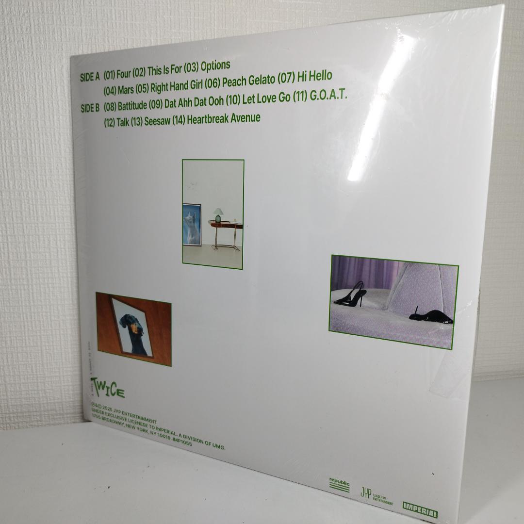 TWICE THIS IS FOR レコード アメリカ 韓国 LP 新 IZbI
