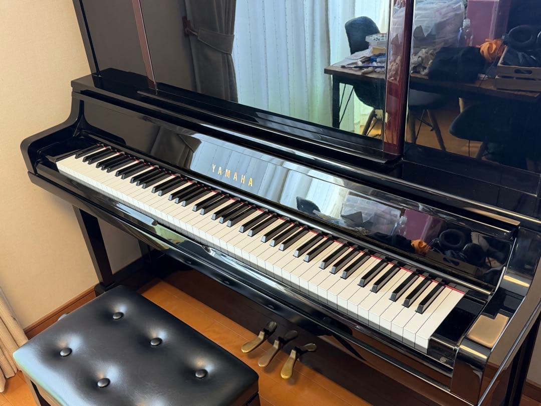 【美品】ヤマハ　UX300 アップライトピアノYAMAHA 椅子付き