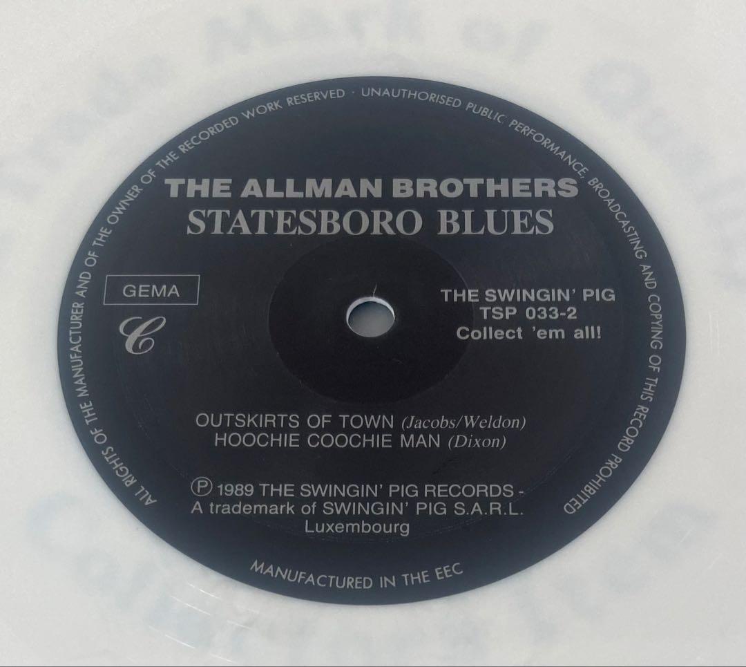 ◾️史上最高ライブTMOQ名盤3LP◾️THE ALLMAN BROTHERS BA