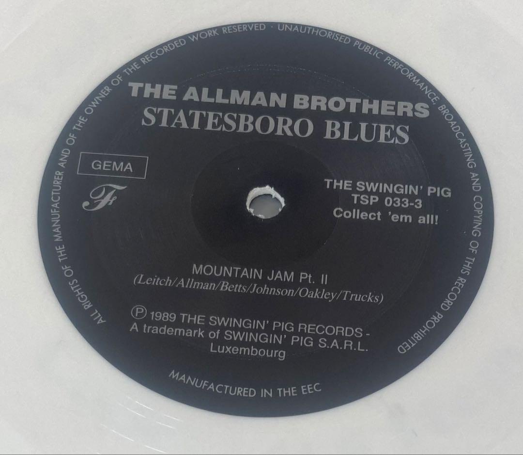 ◾️史上最高ライブTMOQ名盤3LP◾️THE ALLMAN BROTHERS BA