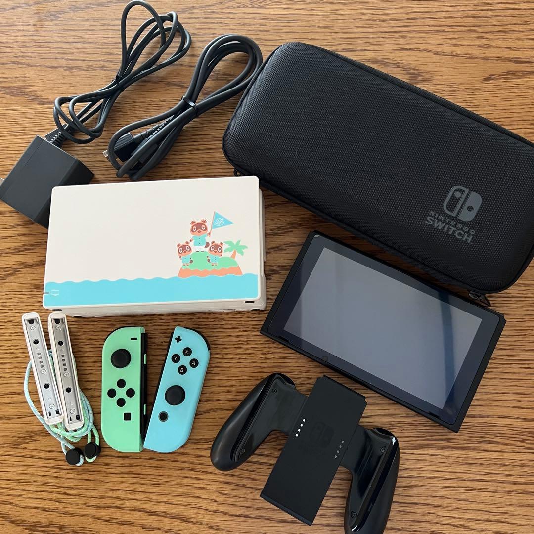 【美品】Nintendo Switch あつまれどうぶつの森セット 本体