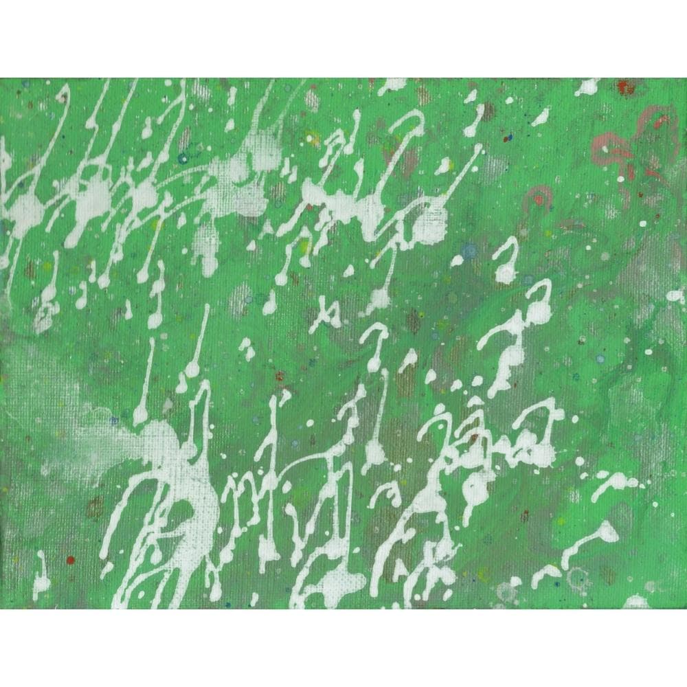 内野隆文　リズム　絵画　抽象画　キャンバス　F0号　現代アート　美術　額縁　真作