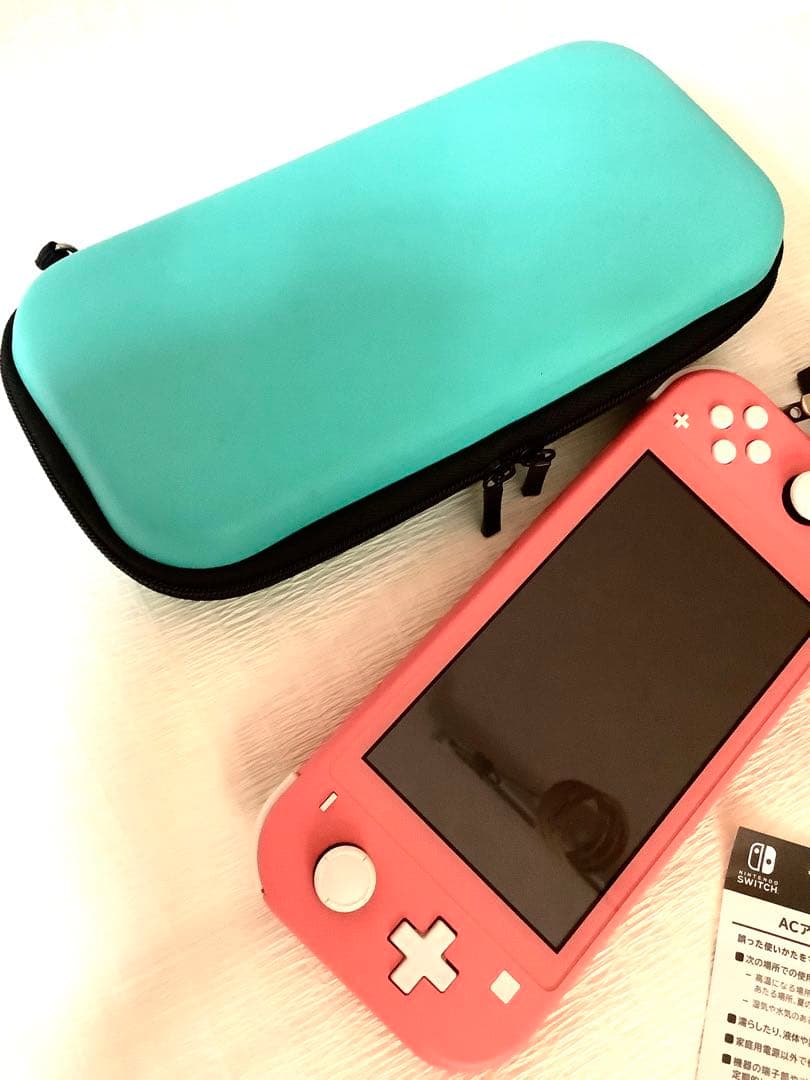 Switch Lite 本体 & ソフト 「モンハンRISE」 & EVAポーチ