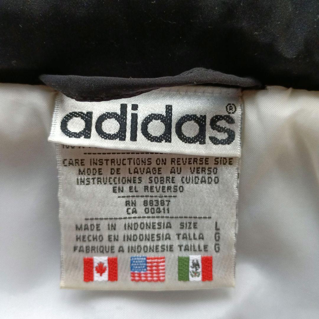 90s adidas 万国旗タグ アメリカ代表ユース サッカー ベンチコート L